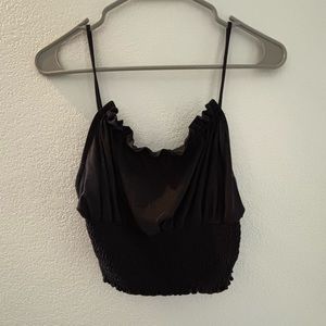 Black Crop Top